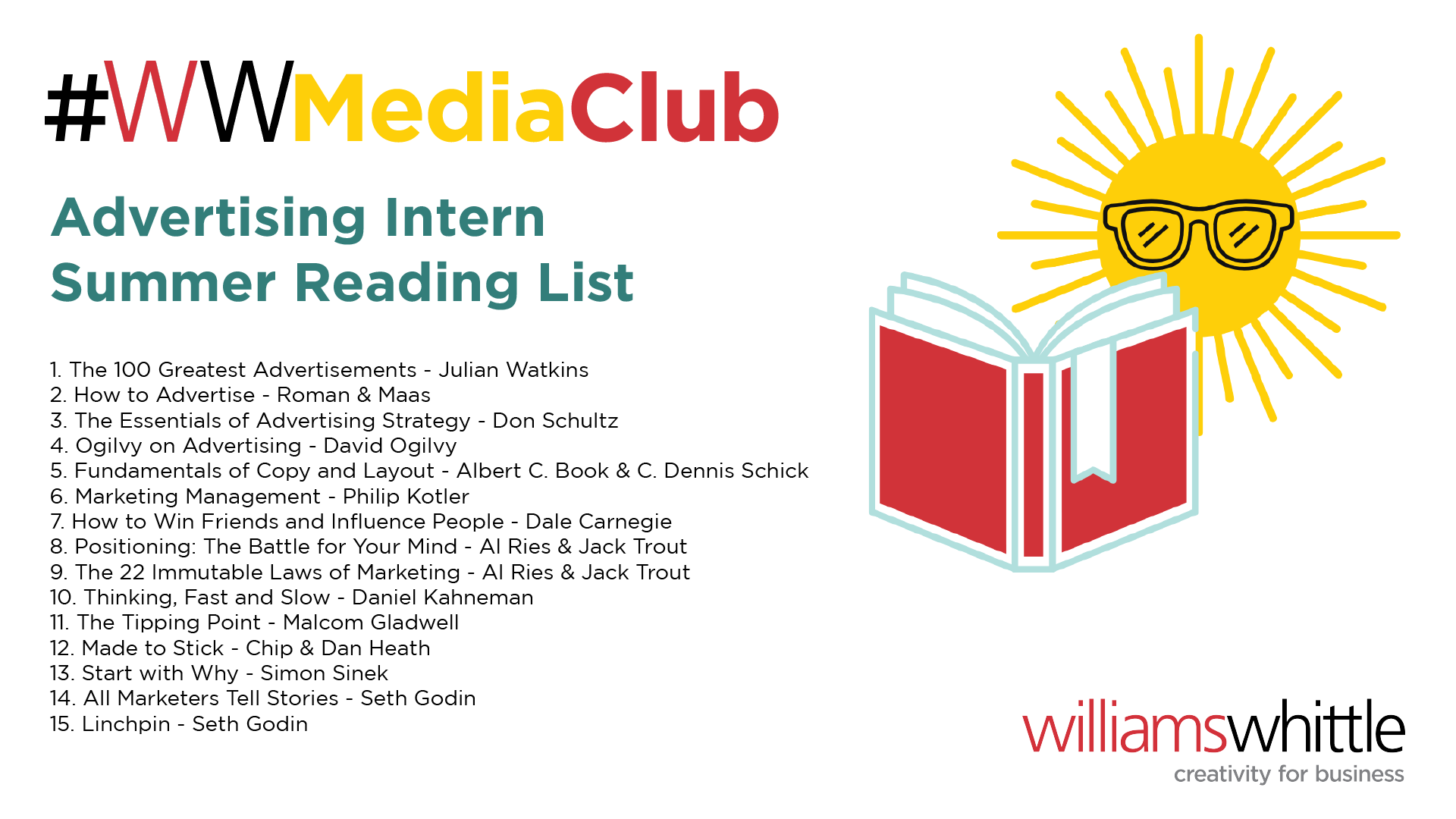 Advertising Intern Summer Reading List