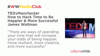 TEDxManchester James Wallman: How to Hack Time to be Happier & More Successful
